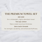 Luxury Cotton Towels - Karina Collection