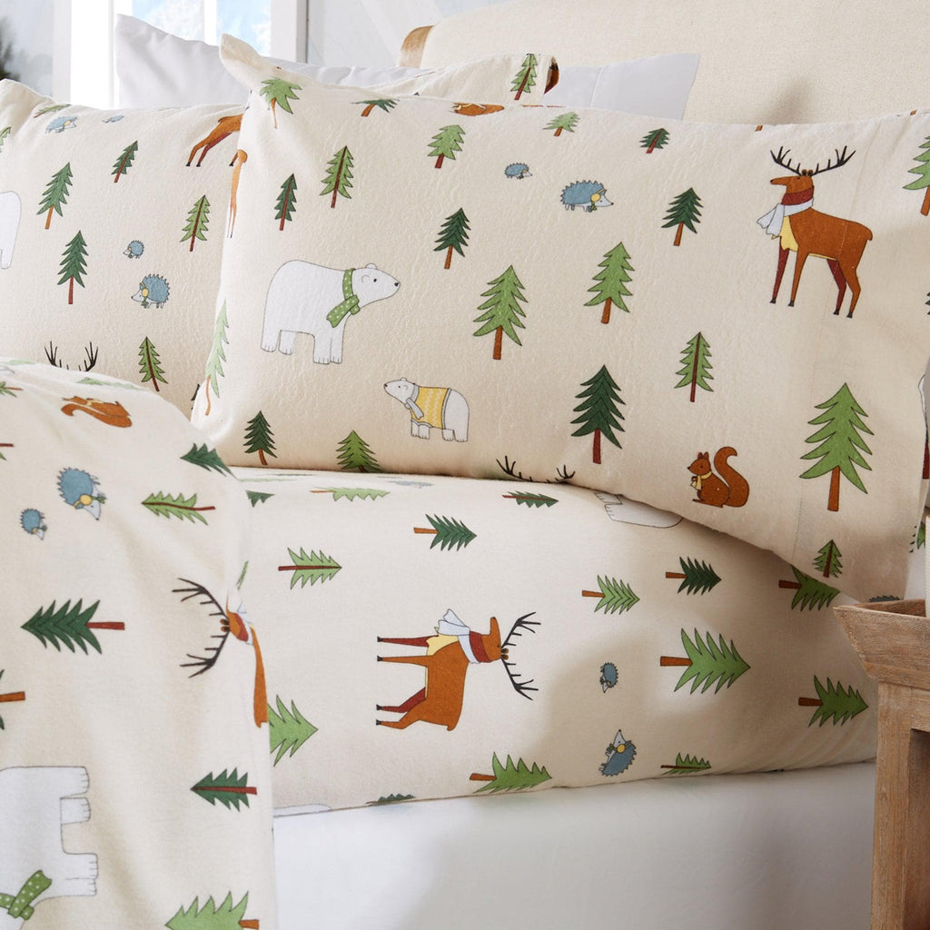 4-Piece Turkish Cotton Flannel Sheet - Stratton Collection