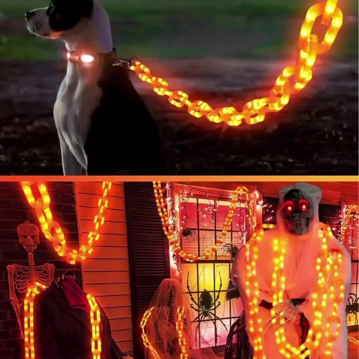 LED Waterproof Battery Box Halloween Decoration Atmosphere Lighting