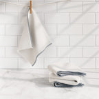 Cotton Border-Stitched 6-Piece Towel Set - Valery Collection