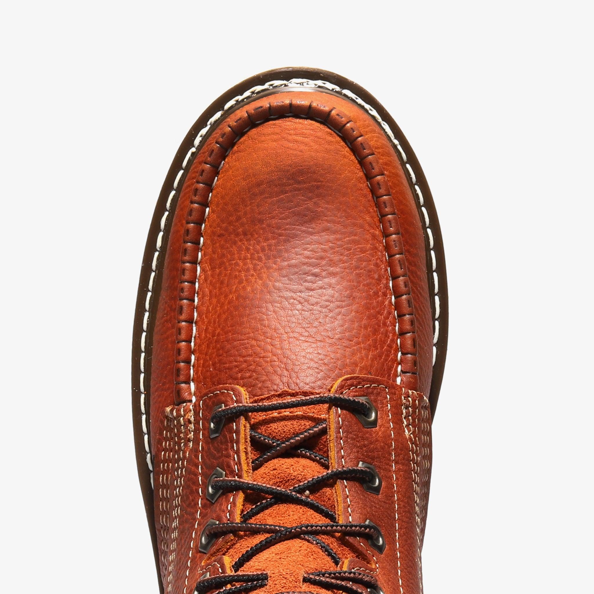 FRONTIER DUAL 8" MOC TOE (STEEL TOE)