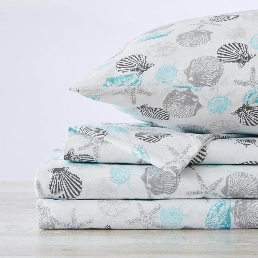 4-Piece Coastal Microfiber Sheet - Newport Collection