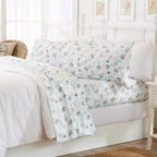 4-Piece Coastal Microfiber Sheet - Newport Collection
