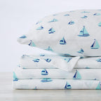 4-Piece Coastal Microfiber Sheet - Newport Collection