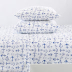 4-Piece Coastal Microfiber Sheet - Newport Collection