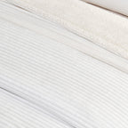 Ribbed Sherpa Throw Blanket - Corduroy Collection