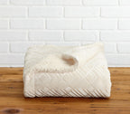 Velvet Plush Sherpa Luxury Bed Blanket - Cielo Collection