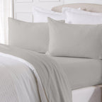 4-Piece Flannel Jersey Sheet - Cozy Flex Collection
