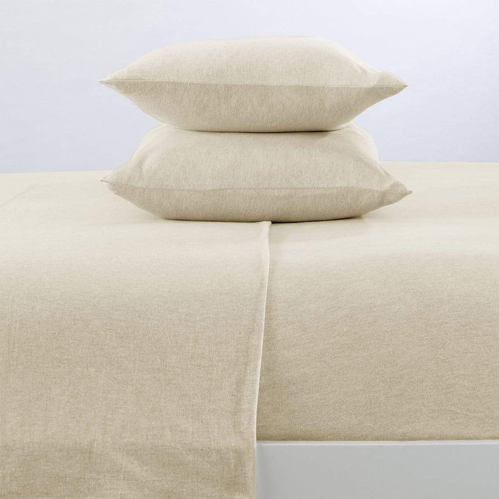 4-Piece Flannel Jersey Sheet - Cozy Flex Collection