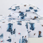 4-Piece Turkish Cotton Flannel Sheet - Lakeview Collection