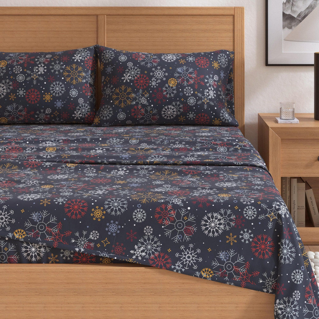 4-Piece Turkish Cotton Flannel Sheet - Lakeview Collection