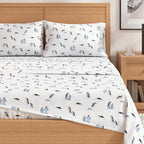 4-Piece Turkish Cotton Flannel Sheet - Lakeview Collection