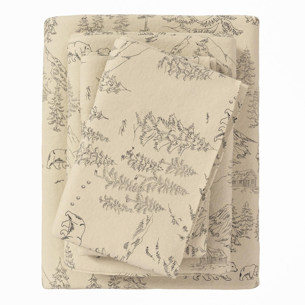 4-Piece Turkish Cotton Flannel Sheet - Stratton Collection
