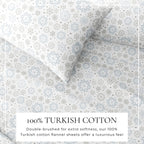 4-Piece Turkish Cotton Flannel Sheet - Stratton Collection