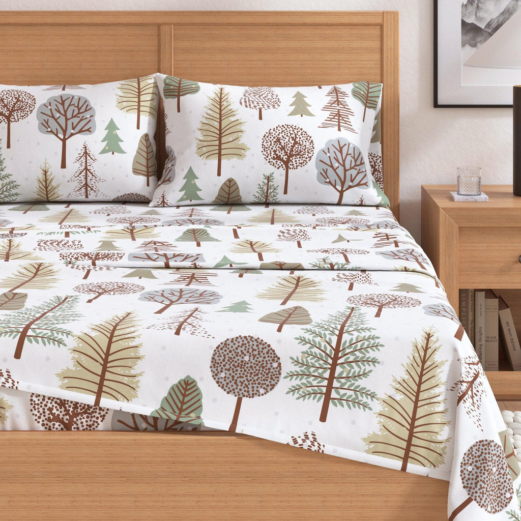 4-Piece Turkish Cotton Flannel Sheet - Stratton Collection