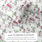 4-Piece Turkish Cotton Flannel Sheet - Stratton Collection