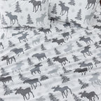 4-Piece Lodge Microfiber Sheet - Mountain Ridge Collection