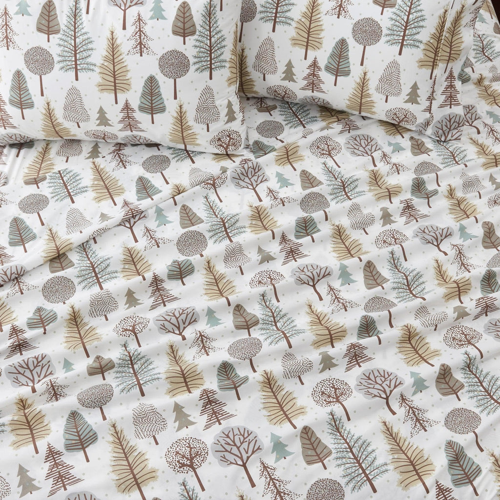 4-Piece Lodge Microfiber Sheet - Mountain Ridge Collection
