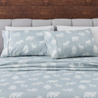 4-Piece Lodge Microfiber Sheet - Mountain Ridge Collection