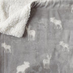 Velvet Plush Sherpa Luxury Bed Blanket - Kinsley Collection
