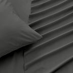 4 Piece Solid Microfiber Sheet - Amara Collection