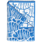 Oversized Retro Printed Beach Towel - St. Barts Collection