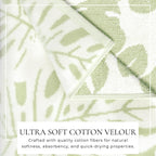 Oversized Retro Printed Beach Towel - St. Barts Collection
