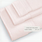 Cotton Terry Bath Towel Set - Cooper Collection