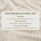 Luxury Cotton Towels - Karina Collection