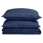 3-Piece Oversized Medallion Quilt Set - Clara Collection