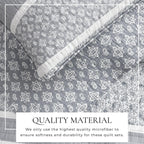 3-Piece Stripe Quilt - Kadi Collection