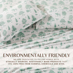 4-Piece Printed Plush Sheet - Velvet Luxe Collection