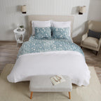 4-Piece Printed Plush Sheet - Velvet Luxe Collection