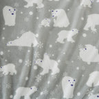 4-Piece Printed Plush Sheet - Velvet Luxe Collection