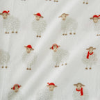 4-Piece Printed Plush Sheet - Velvet Luxe Collection