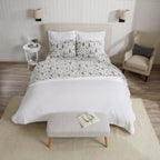 4-Piece Printed Plush Sheet - Velvet Luxe Collection