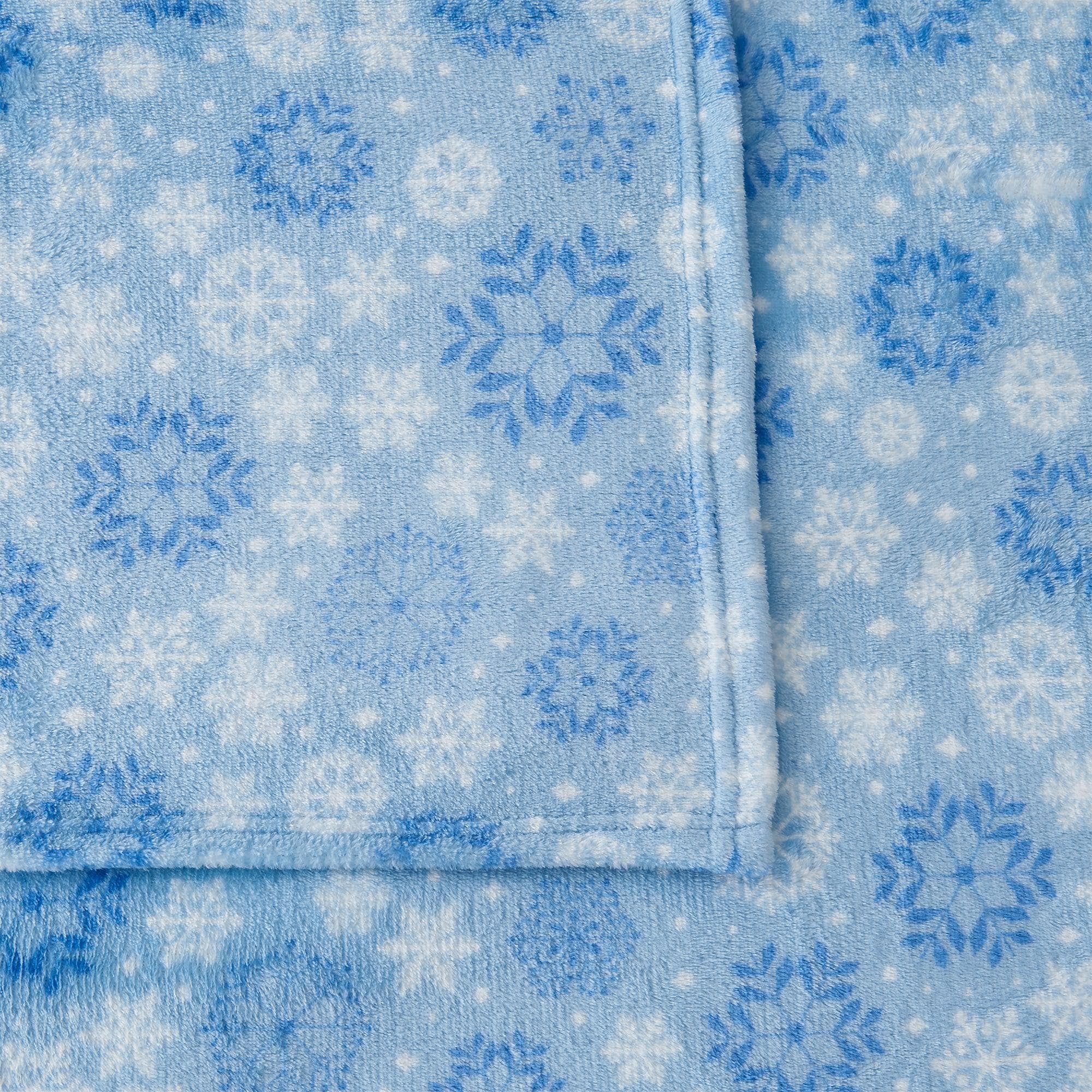 4-Piece Printed Plush Sheet - Velvet Luxe Collection