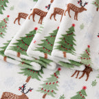 4-Piece Printed Plush Sheet - Velvet Luxe Collection