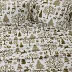 4-Piece Printed Plush Sheet - Velvet Luxe Collection