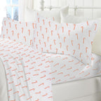4-Piece Printed Plush Sheet - Velvet Luxe Collection