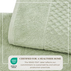 Cotton Diamond Waffle Weave Bath Towel Set - Grayson Collection