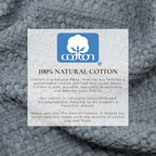100% Cotton Honeycomb Waffle Duvet Set - Mattea Collection