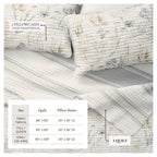 Coral Sea Maze Coastal Quilt Set - Newcomb Collection