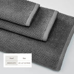 Cotton Textured Bath Towel Set - Acacia Collection