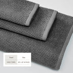 Cotton Textured Bath Towel Set - Acacia Collection