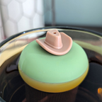 Western Cowboy Hat Floating Tea Steeper