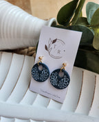 Elowyn| Boho clay hoops