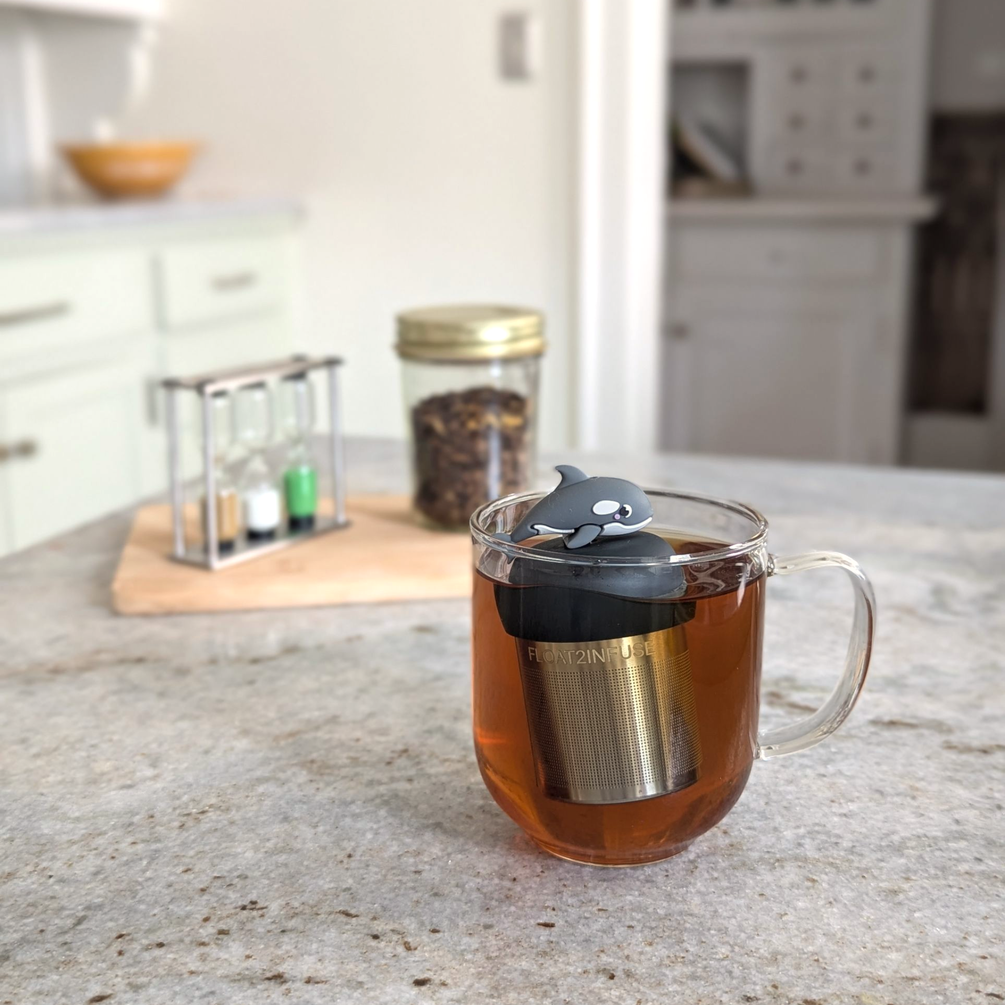 Killer Whale Floating Tea Steeper