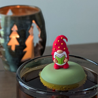 Christmas Caroling Gnome Floating Tea Steeper