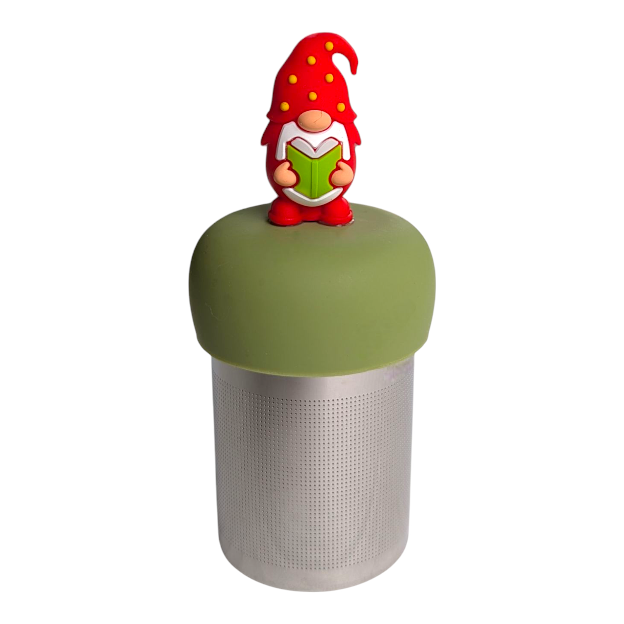 Christmas Caroling Gnome Floating Tea Steeper